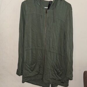 Marc New York Sage Green Hooded Jacket